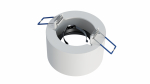 Ceiling lighting point fitting CASA cast round Fixted white